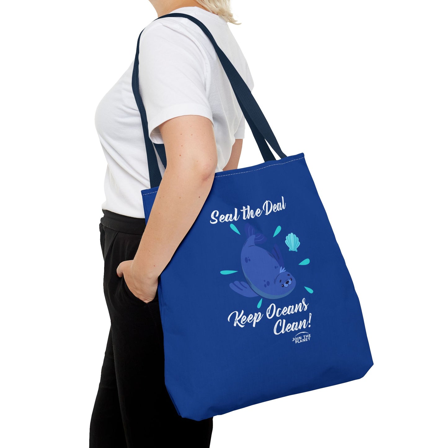 Seal Navy Tote Bag!